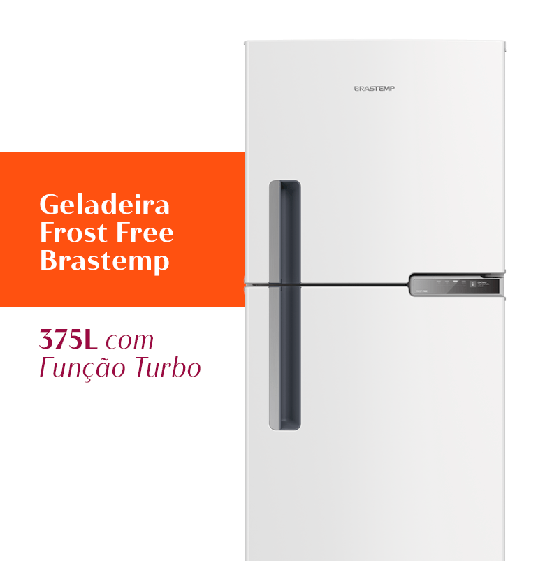 Geladeira Brastemp BRM44 Frost Free 375 litros