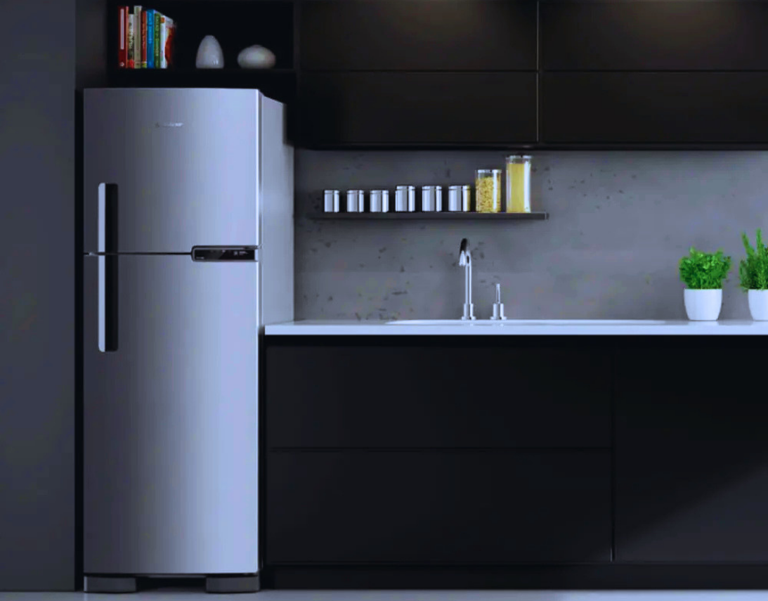 Geladeira Brastemp BRM44 Vale a pena? Frost Free 375 litros na cor inox.
