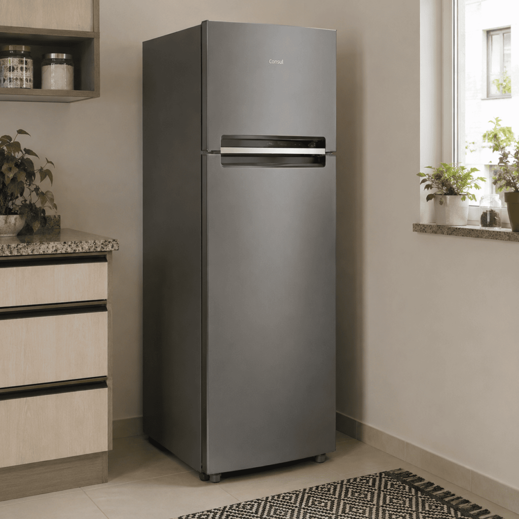 4 Geladeira Midea RT533 é boa? Frost Free Inverter