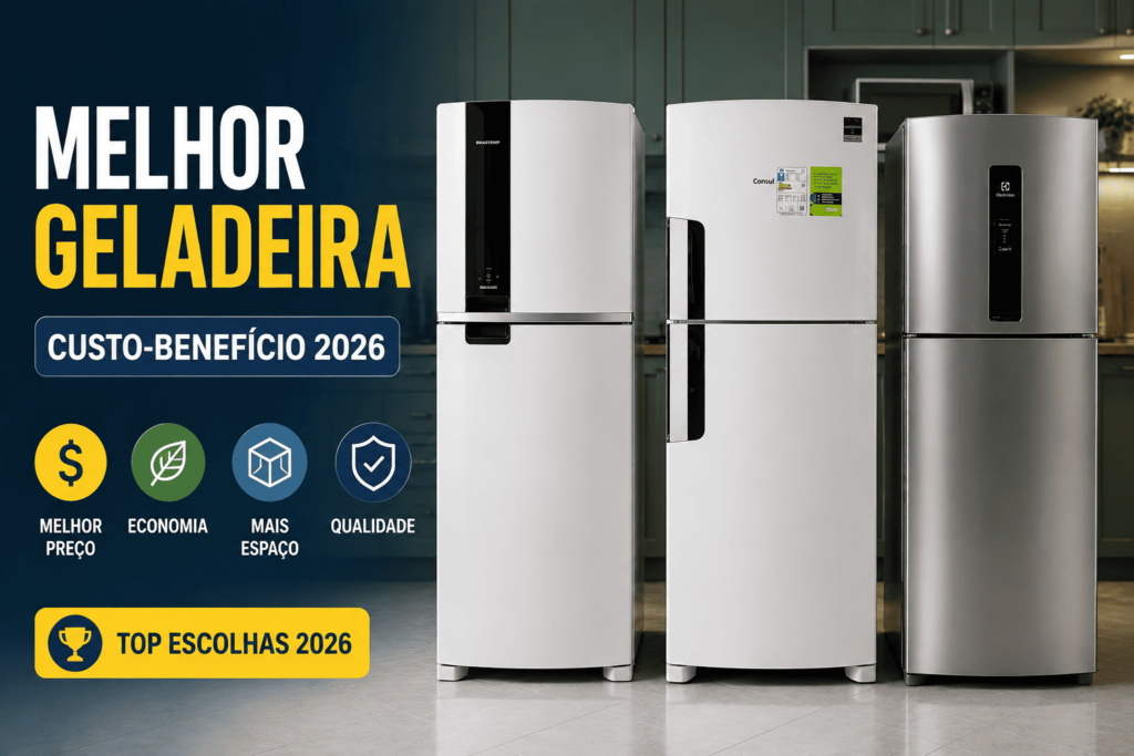 11 Melhor geladeira custo-benefício 2026